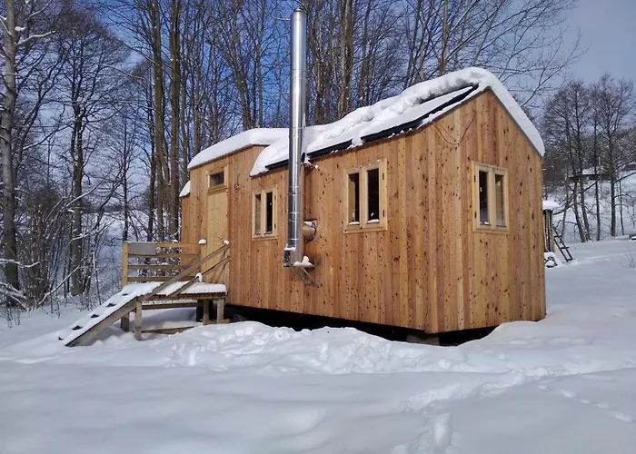 Celorocni Glamping V Pohodlnem Domecku